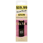 Mellow Fellow Premium Pre-Priced Vape Disposable 2ml D8 Strawberry Cough (sativa)